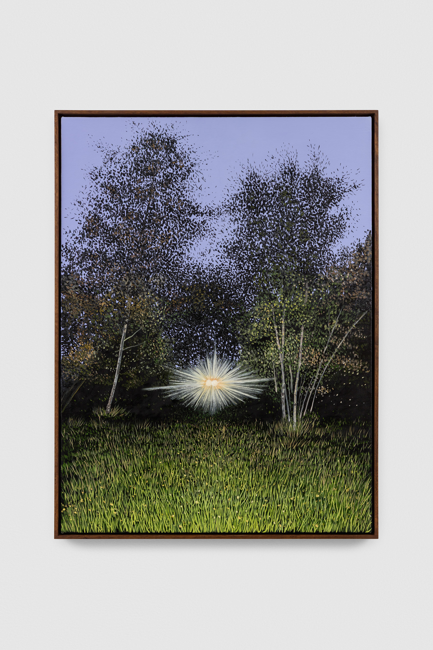 John Hodgkinson, <i>7/10</i>, 2025. Oil on canvas, 32 5/8 x 24 3/4 x 1 5/8 in (83 x 63 x 4 cm)